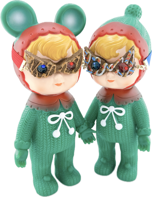 勲章屋さん【kunshoyasan】数量限定 ハロウィン3Dレンズ風メガネ👓
