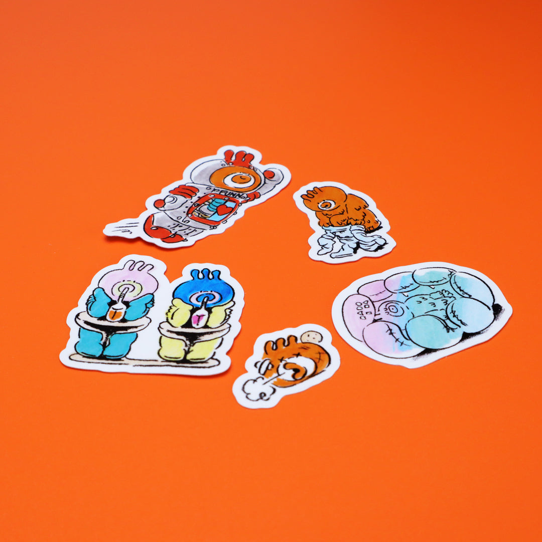 FUNNFUNN STICKER #STAEDTLER x HATSUTORIN
