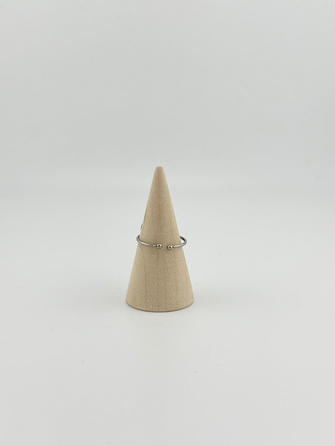 【hauoli(ハウオリ)】リング クリア×シルバー雫