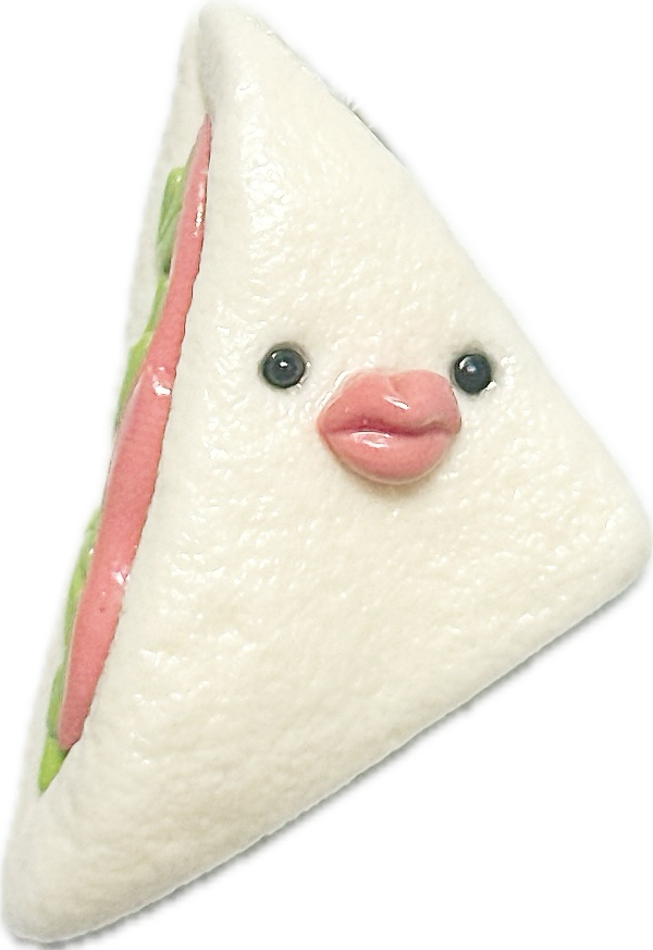 【無個性‐mukosei-】サンドイッチキーホルダー