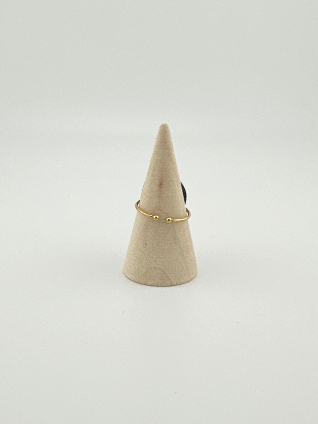 【hauoli(ハウオリ)】リング ブラックまる