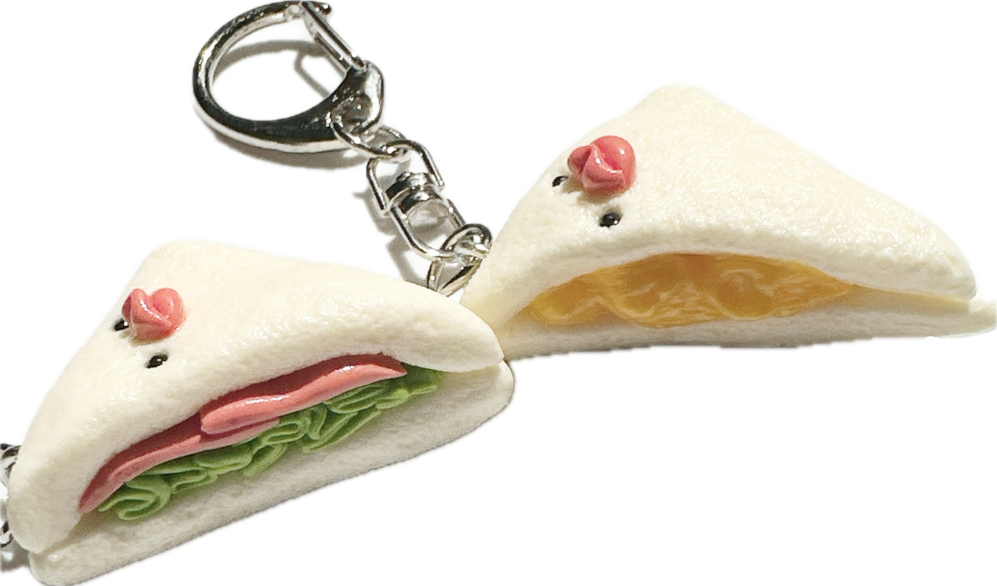 【無個性‐mukosei-】サンドイッチキーホルダー