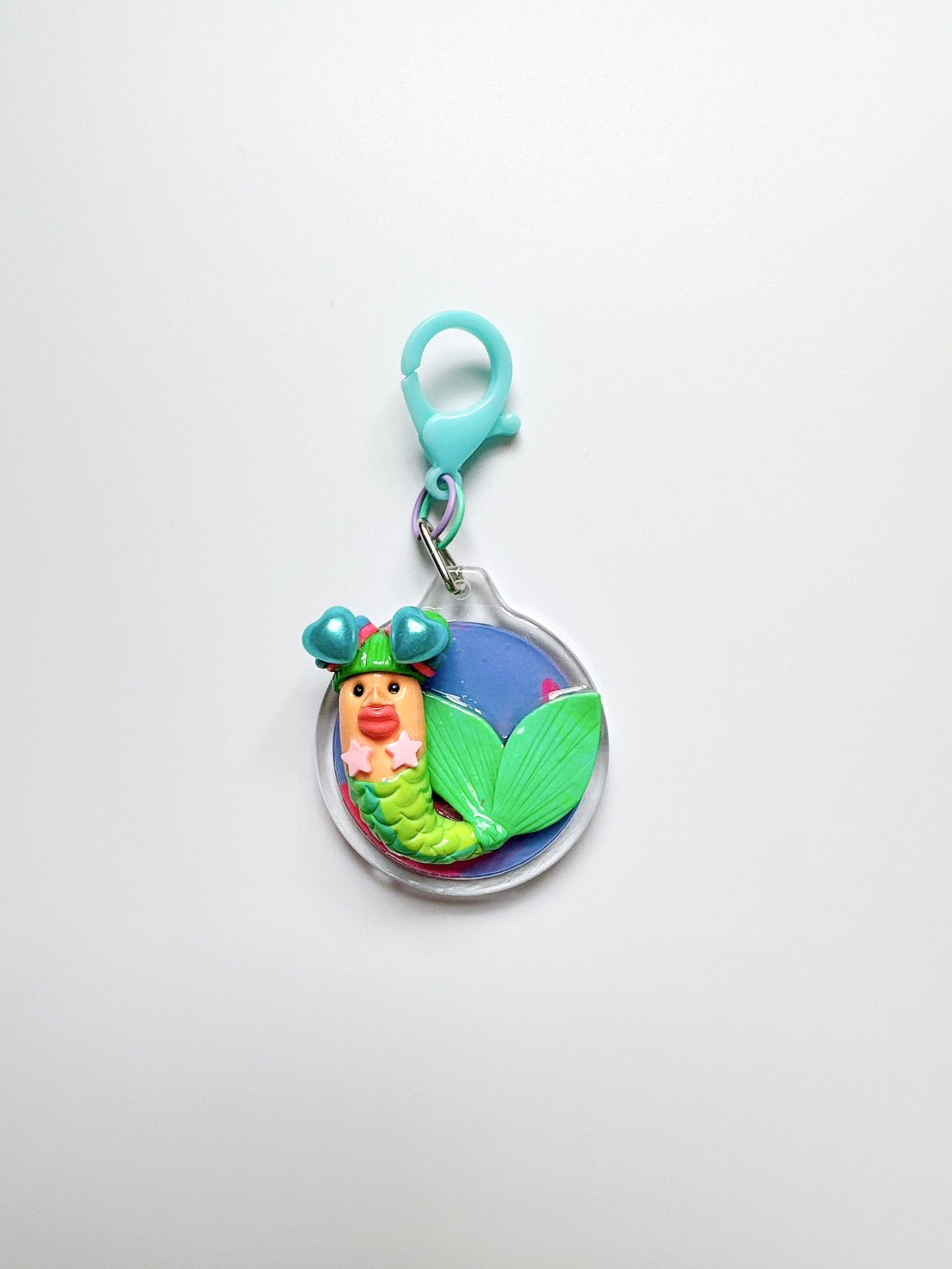 【無個性-mukosei-】ナッパイちゃんキーホルダー グリーンマーメイド