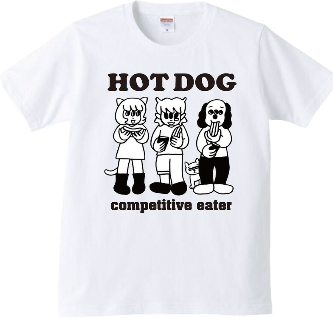 【Kyorome】ホットドッグTシャツ Mサイズ