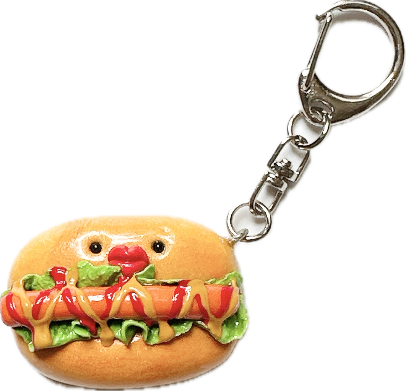 【無個性‐mukosei-】ホットドック　キーホルダー