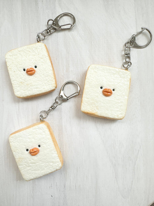 【無個性‐mukosei-】食パンキーホルダー