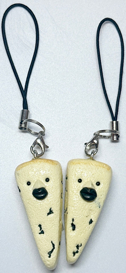 【無個性‐mukosei-】ゴルゴンゾーラ(ドルチェ)チーッスくんストラップ