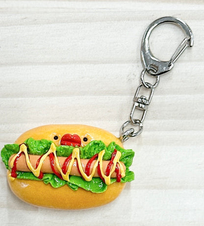 【無個性‐mukosei-】ホットドッグキーホルダー
