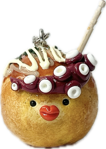 【無個性‐mukosei-】たこ焼きキーホルダー