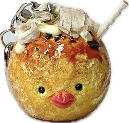 【無個性‐mukosei-】たこ焼きキーホルダー