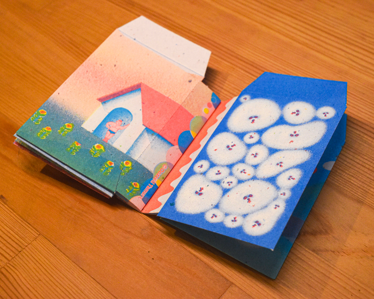 【schleich×田村ドッセル】ZINE 【ポチZINE】犬 / フィギュア付き