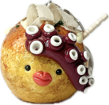 【無個性‐mukosei-】たこ焼きキーホルダー