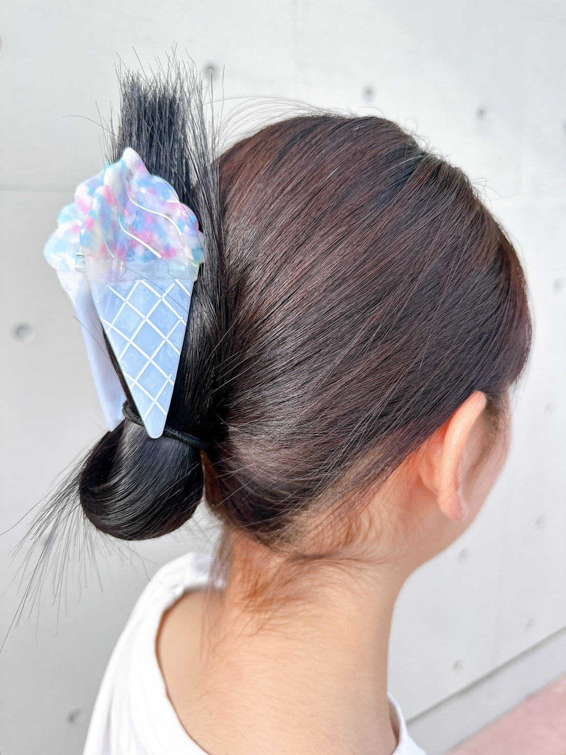 ヘアクリップ　アイスクリーム