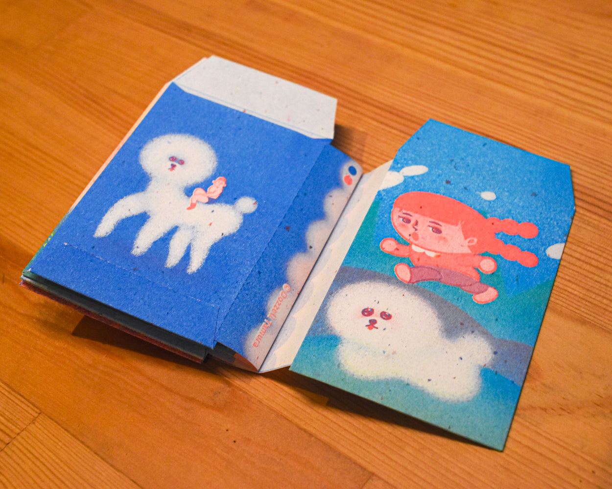 【schleich×田村ドッセル】ZINE 【ポチZINE】犬 / フィギュア付き