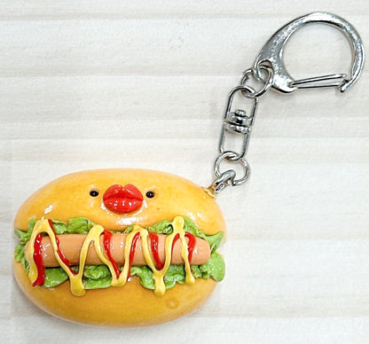 【無個性‐mukosei-】ホットドッグキーホルダー