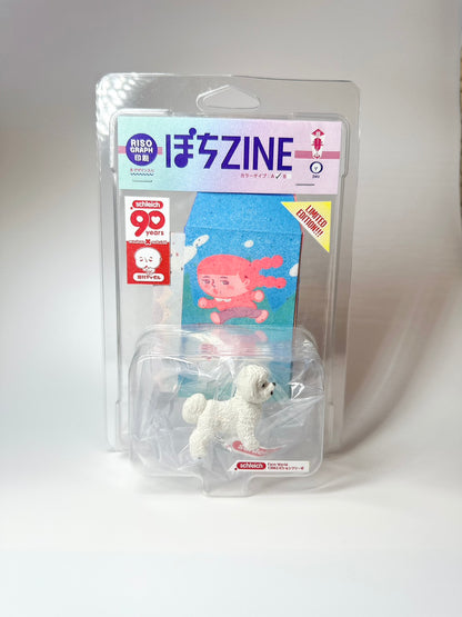 【schleich×田村ドッセル】ZINE 【ポチZINE】犬 / フィギュア付き
