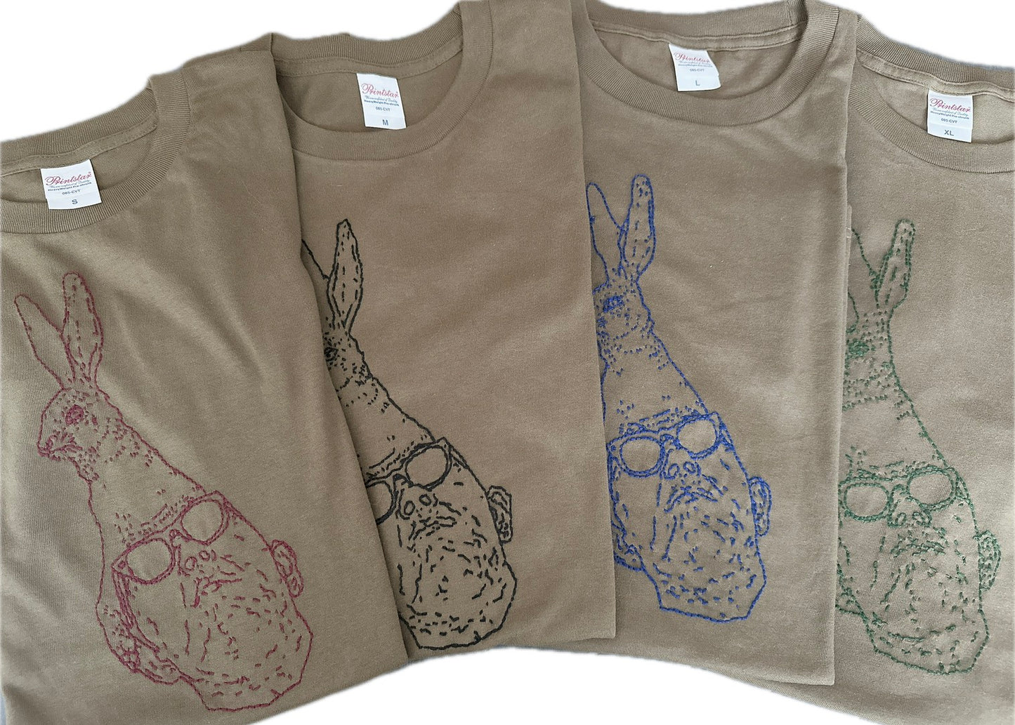 【Hermit Project】Tシャツ　カーキ
