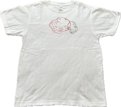 【Hermit Project】Tシャツ　ホワイトMサイズ