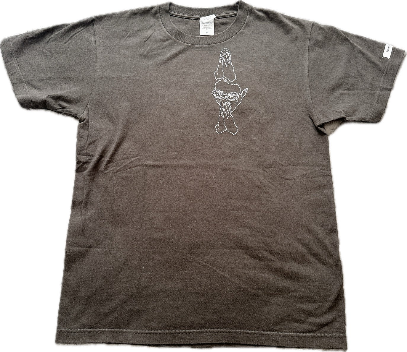 【Hermit Project】Tシャツ　墨くろMサイズ