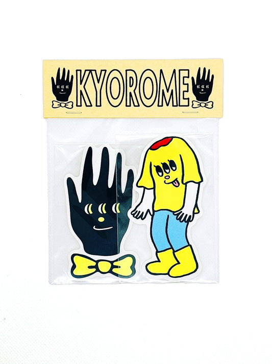 【Kyorome】ステッカーセット(ハンド首なし)
