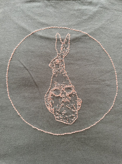 【Hermit Project】Tシャツ　グレーMサイズ
