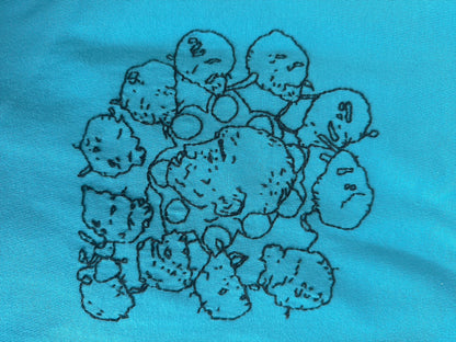 【Hermit Project】Tシャツ　ブルーXLサイズ