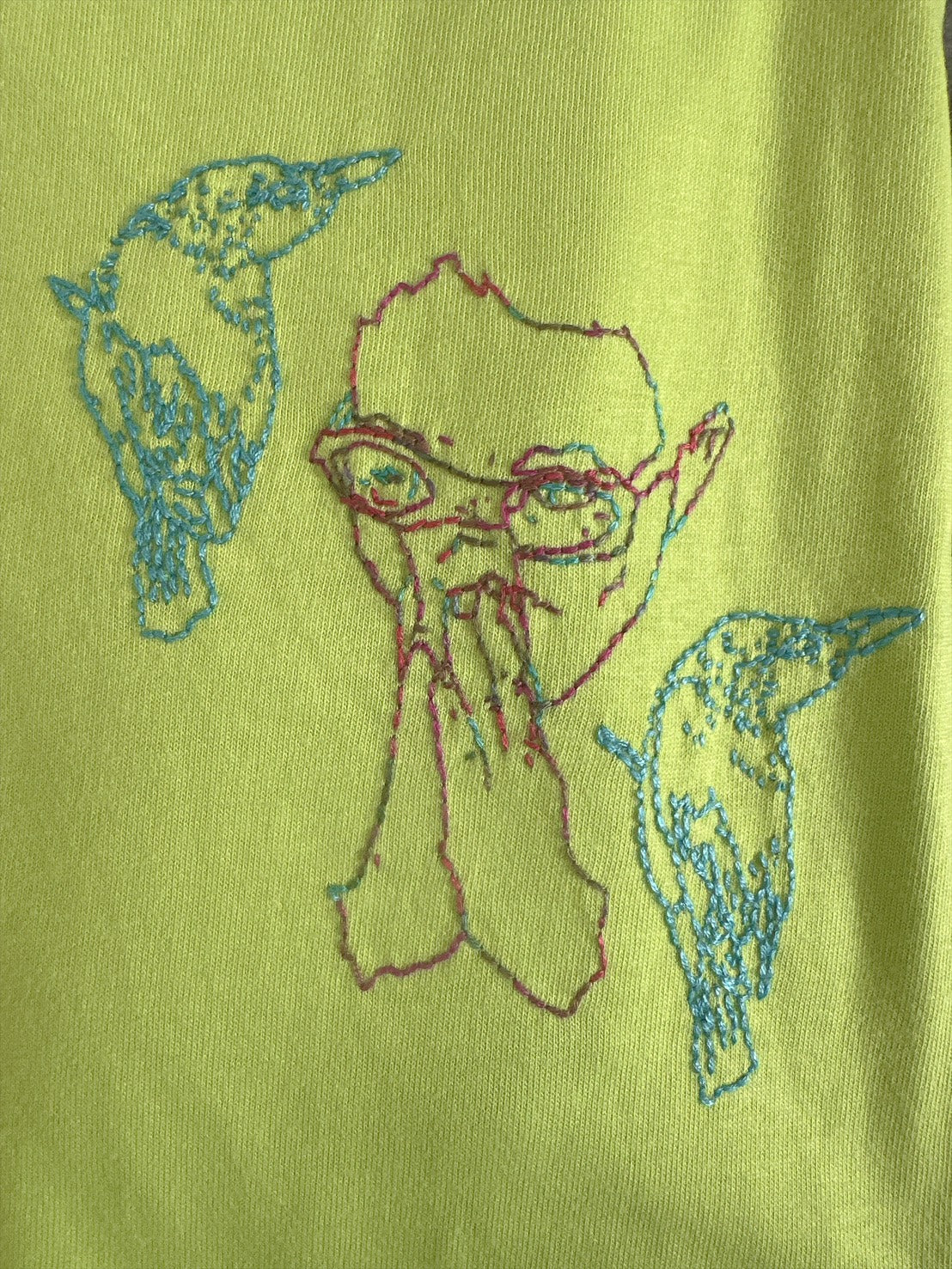 【Hermit Project】Tシャツ　グリーンXLサイズ