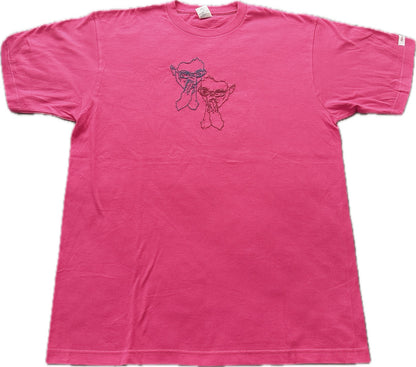 【Hermit Project】Tシャツ　ピンクXLサイズ