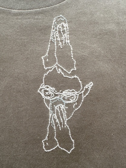 【Hermit Project】Tシャツ　墨くろMサイズ