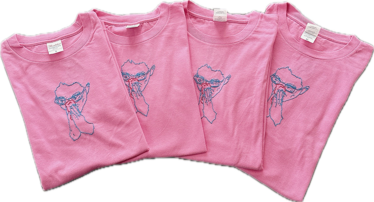 【Hermit Project】Tシャツ　ピンク