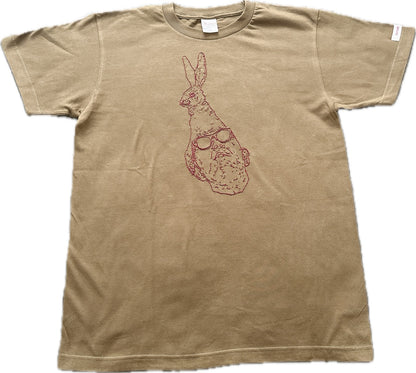 【Hermit Project】Tシャツ　カーキ