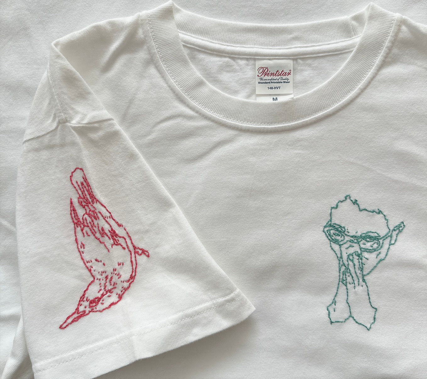 【Hermit Project】Tシャツ　ホワイトMサイズ