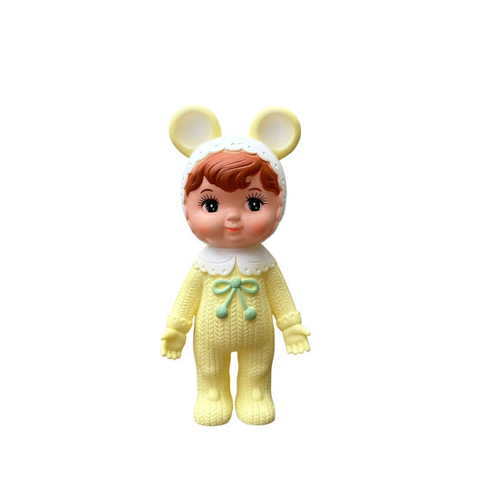 [児玉産業TOY]新色　レモン色チャーミーちゃん(熊耳)