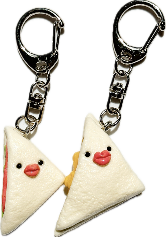【無個性‐mukosei-】サンドイッチキーホルダー